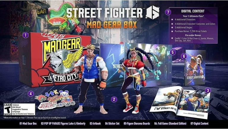 Street Fighter 6 [Collector's Edition] box art for Xbox Series X
