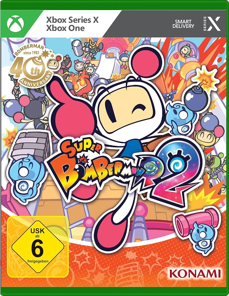 Super Bomberman R 2 box art for Xbox Series X