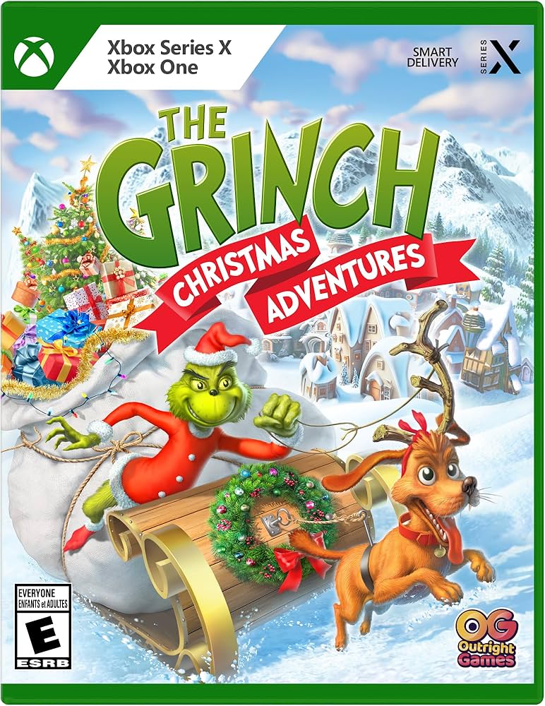 The Grinch: Christmas Adventures box art for Xbox Series X