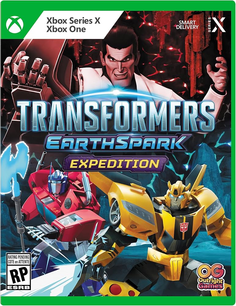 Transformers: Earthspark - Expedition box art for Xbox Series X
