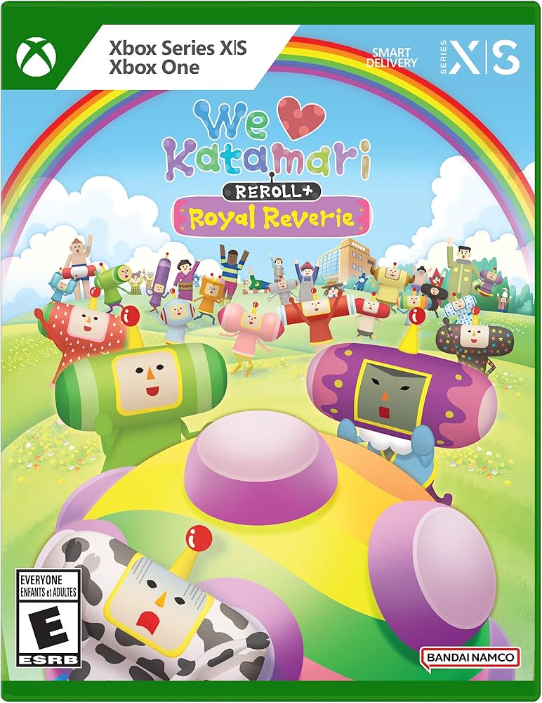We Love Katamari Reroll + Royal Reverie box art for Xbox Series X