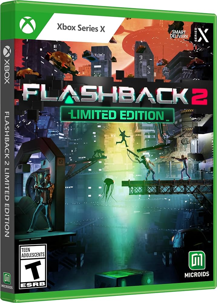 Flashback 2: Limited Edition box art for Xbox Series X
