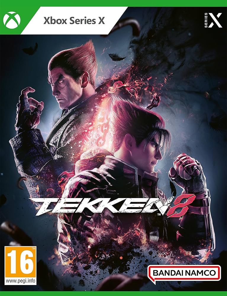 Tekken 8 box art for Xbox Series X