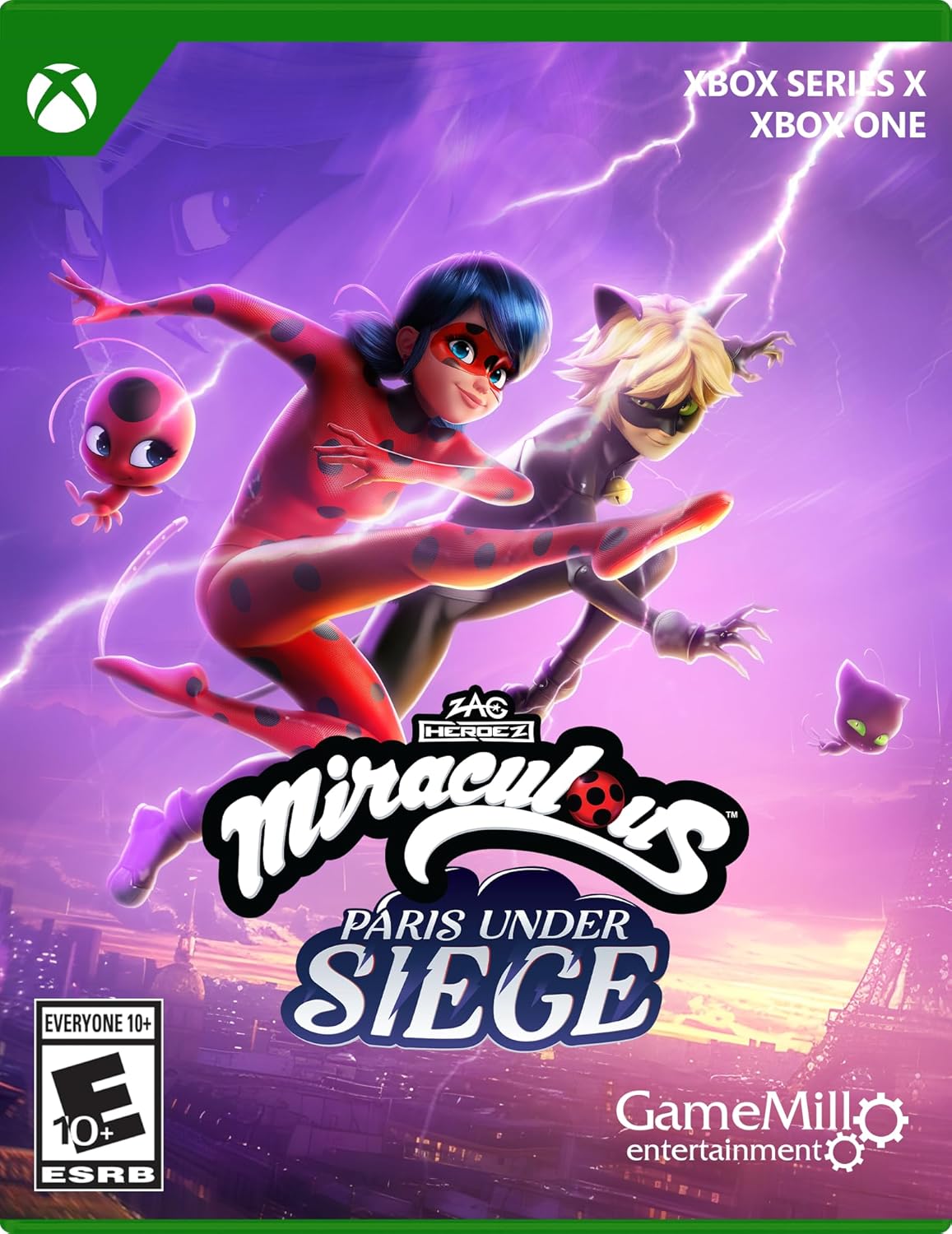 Miraculous: Paris Under Siege box art for Xbox Series X