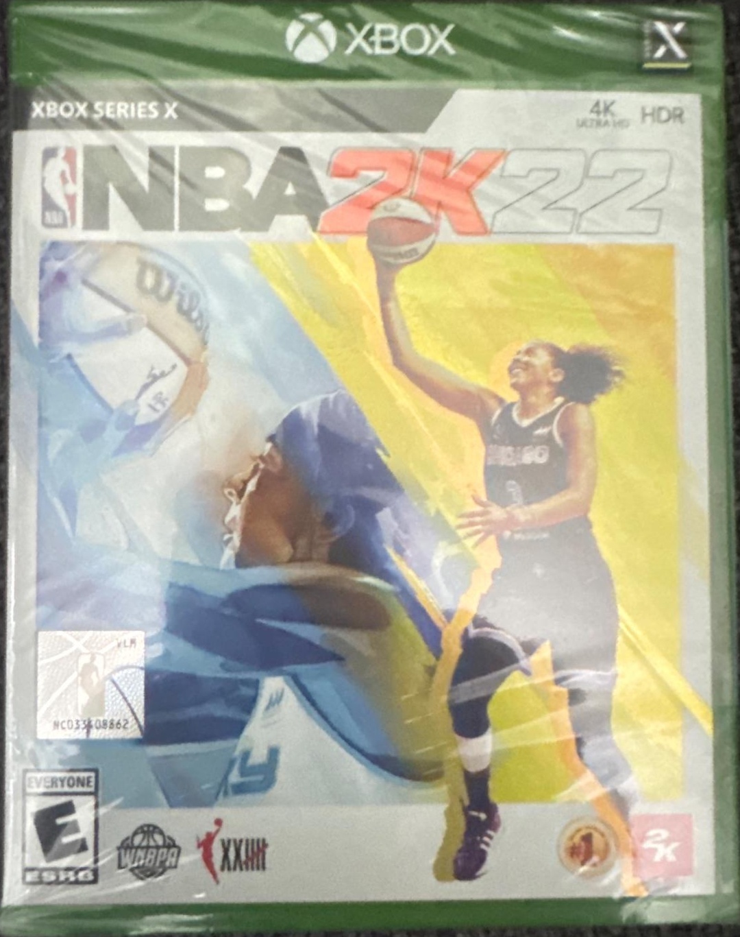 NBA 2K22 [WNBA 25th Anniversary Edition] box art for Xbox Series X
