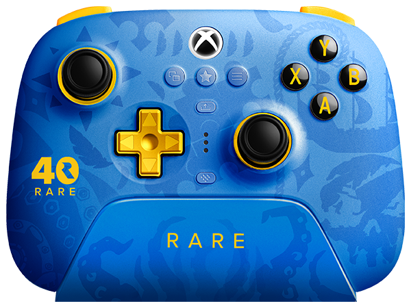 8BitDo Ultimate 3-Mode Controller Rare 40th Anniversary Edition logo for Xbox Series X