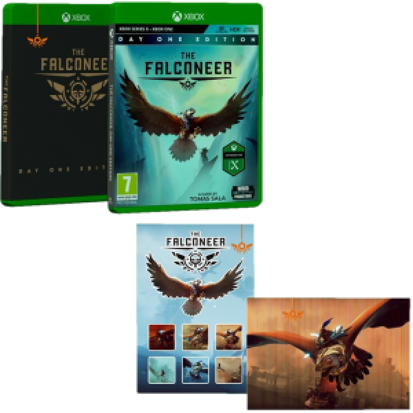 The Falconeer: Day One Edition logo for Xbox Series X