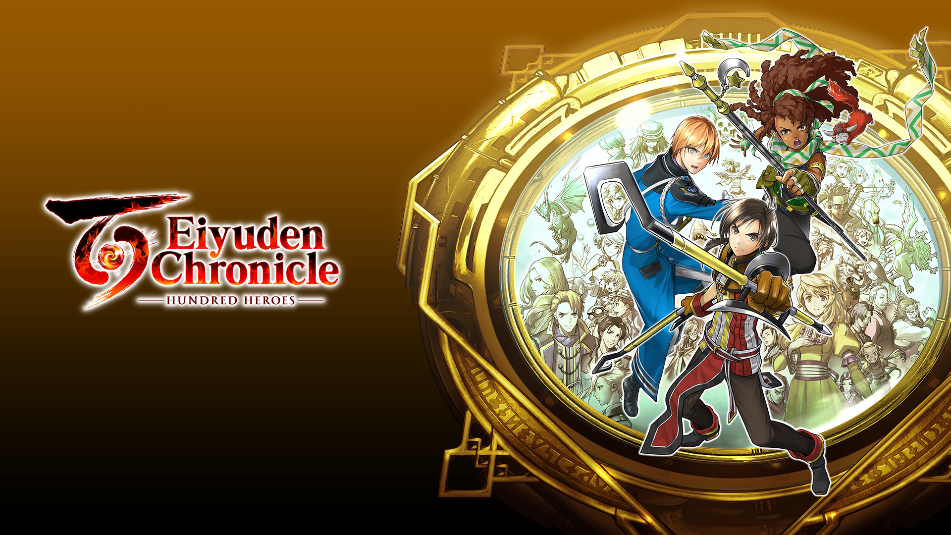 Eiyuden Chronicle: Hundred Heroes logo for Xbox Series X
