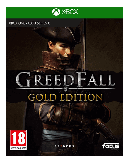 GreedFall: Gold Edition logo for Xbox Series X