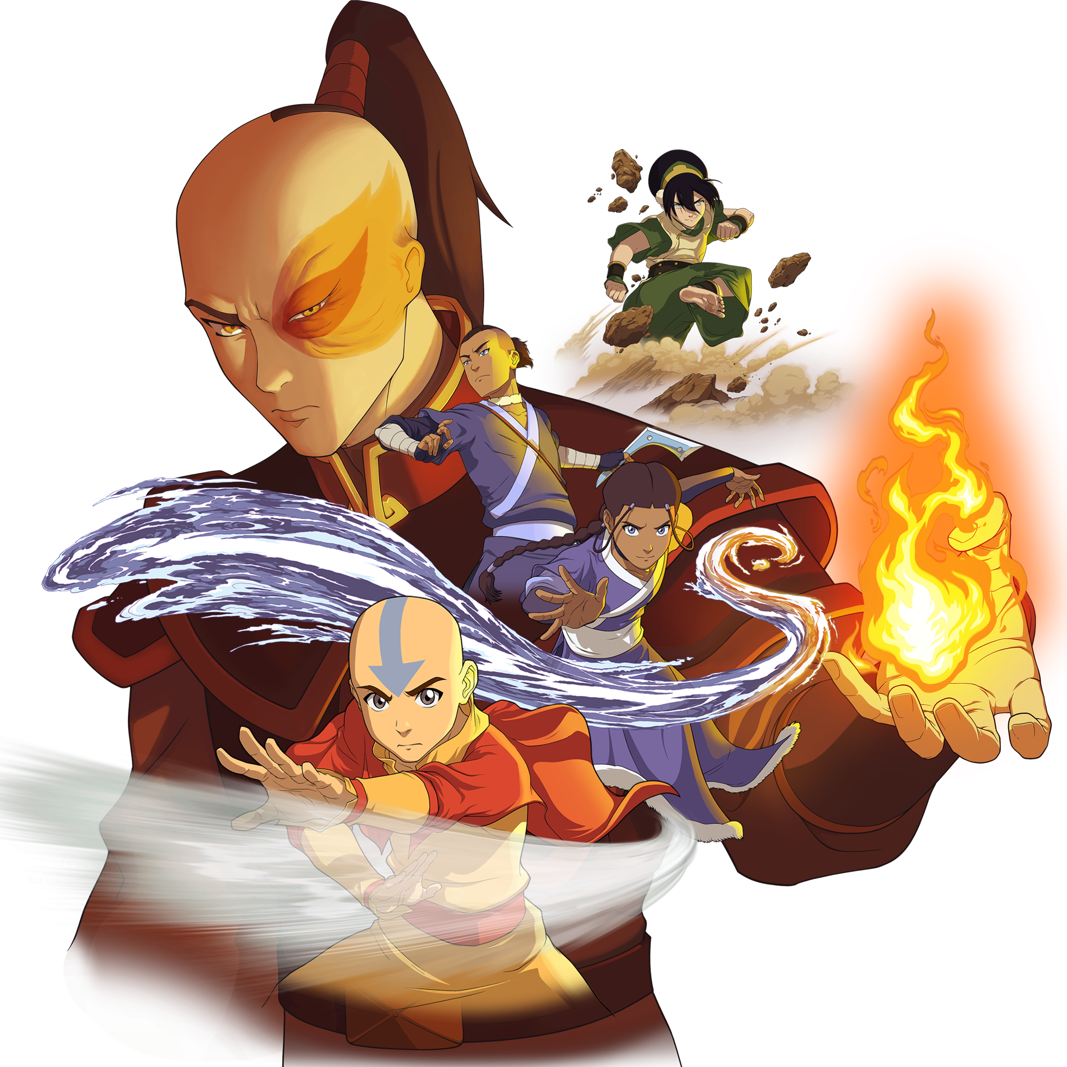 Avatar The Last Airbender: Quest for Balance logo for Xbox Series X