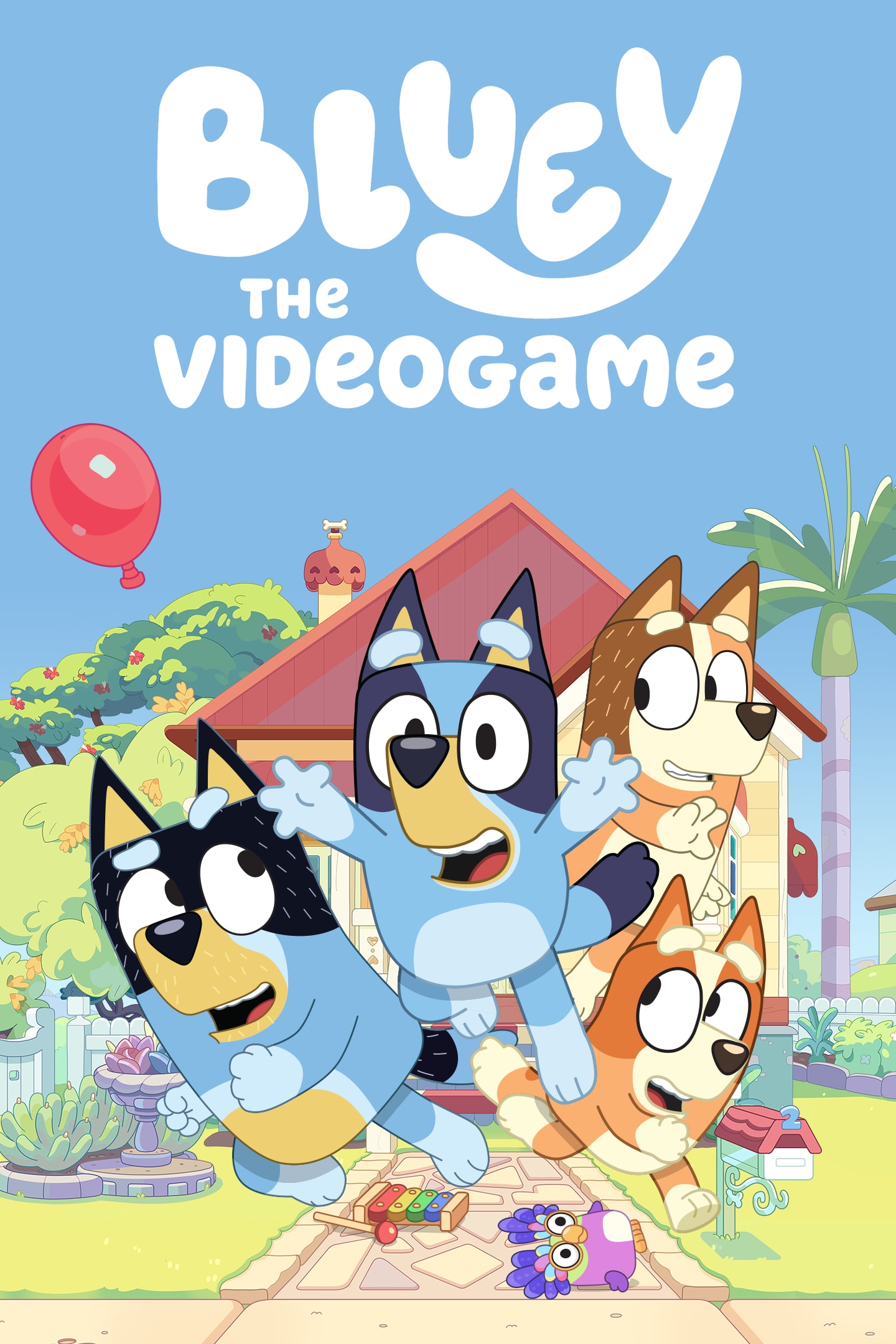 Bluey: The Videogame logo for Xbox Series X
