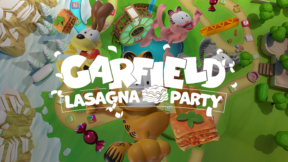 Garfield Lasagna Party logo for Xbox Series X