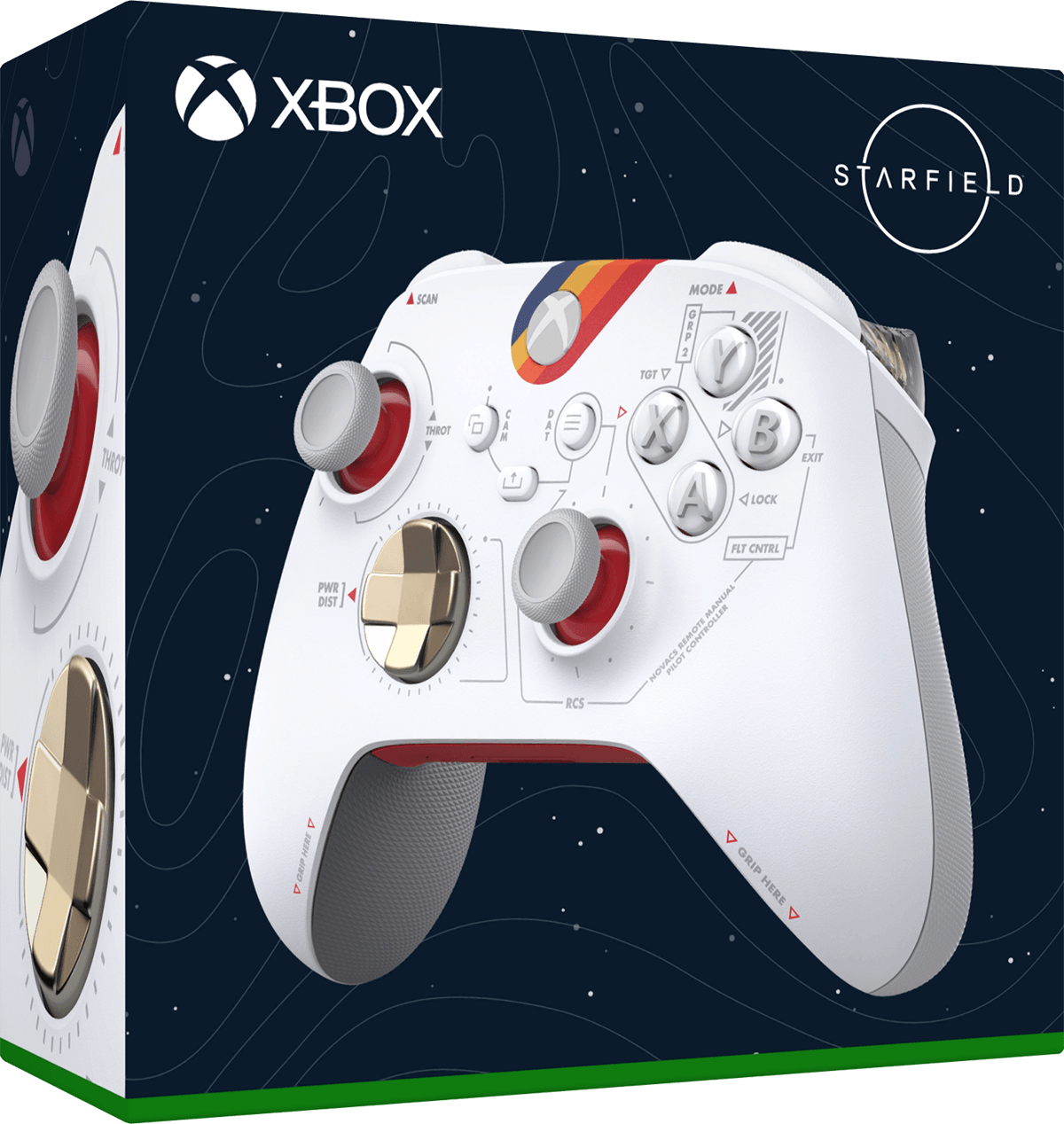 Starfield Limited Edition Controller logo for Xbox Series X
