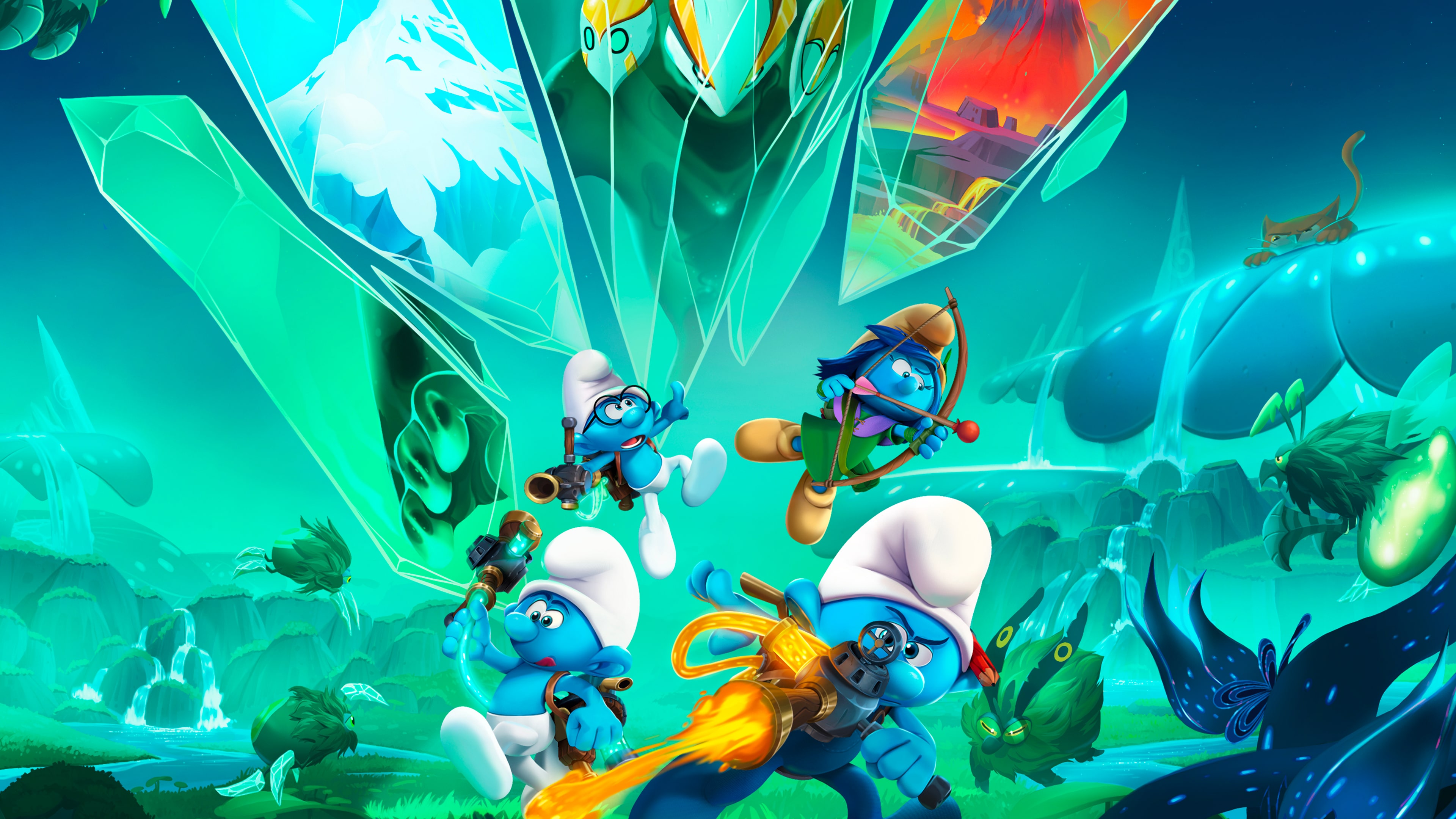 The Smurfs 2: Prisoner of the Green Stone logo for Xbox Series X