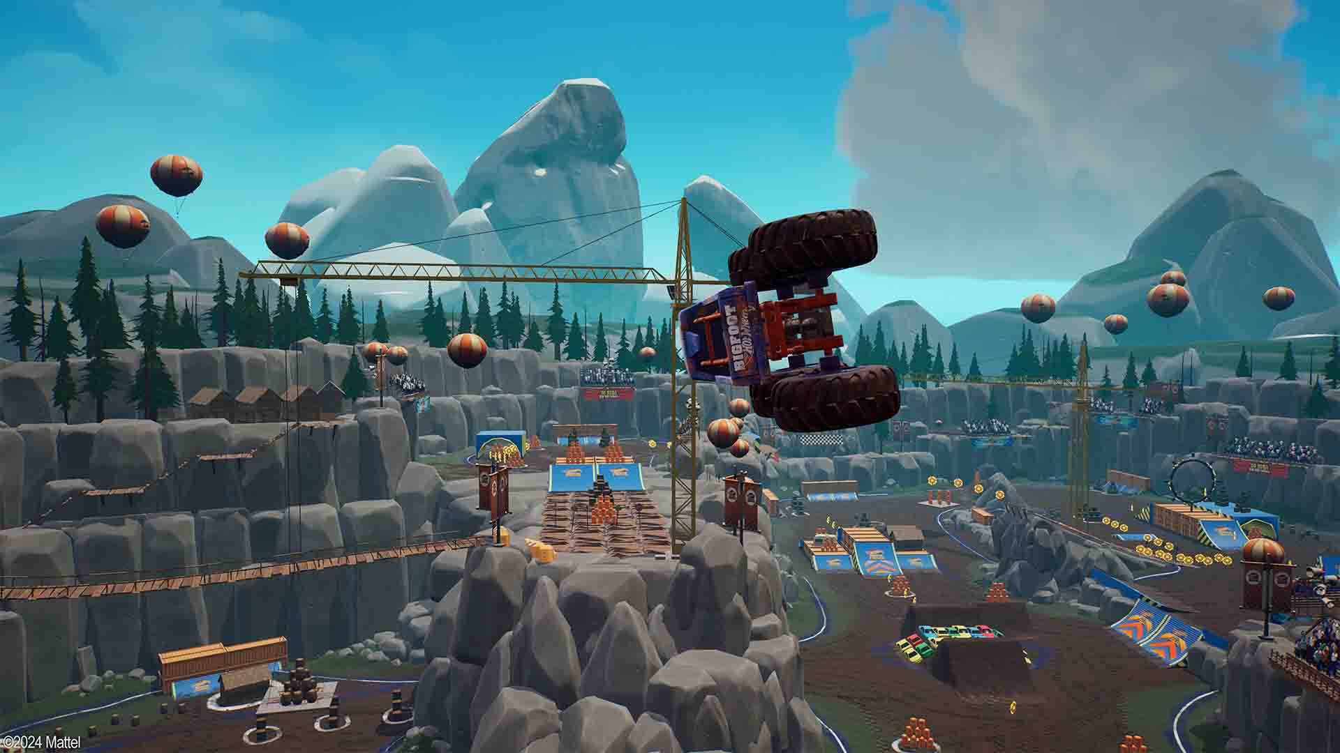 Hot Wheels Monster Trucks: Stunt Mayhem screenshot 4 for Xbox Series X