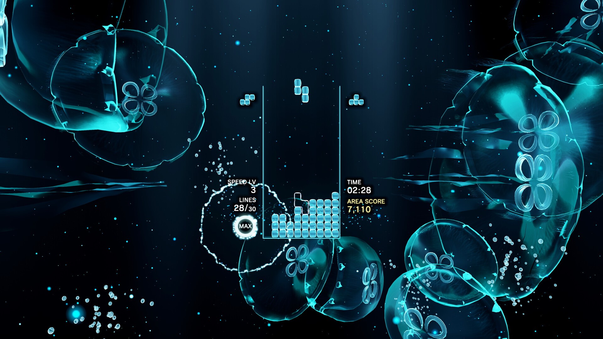 Tetris Effect Connected (Collector's Edition) screenshot 3 for Xbox Series X