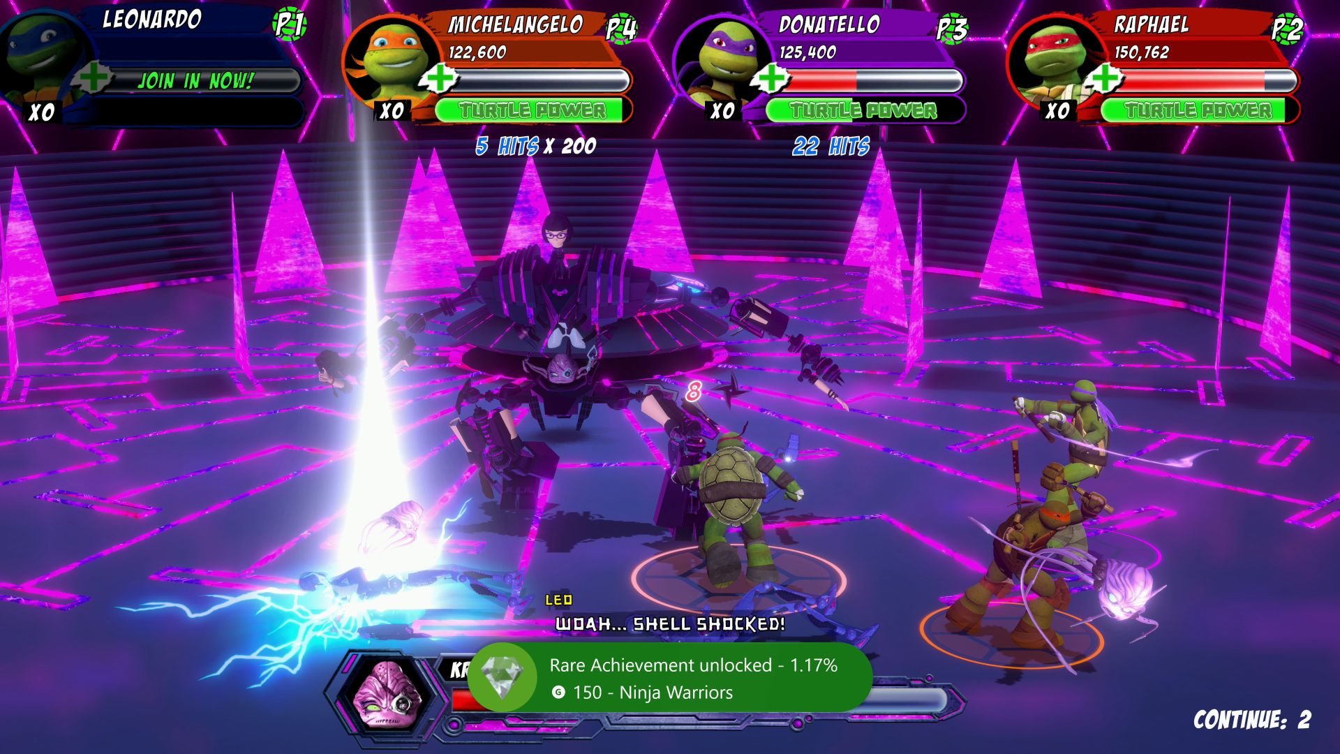 Teenage Mutant Ninja Turtles Arcade: Wrath Of The Mutants screenshot 3 for Xbox Series X