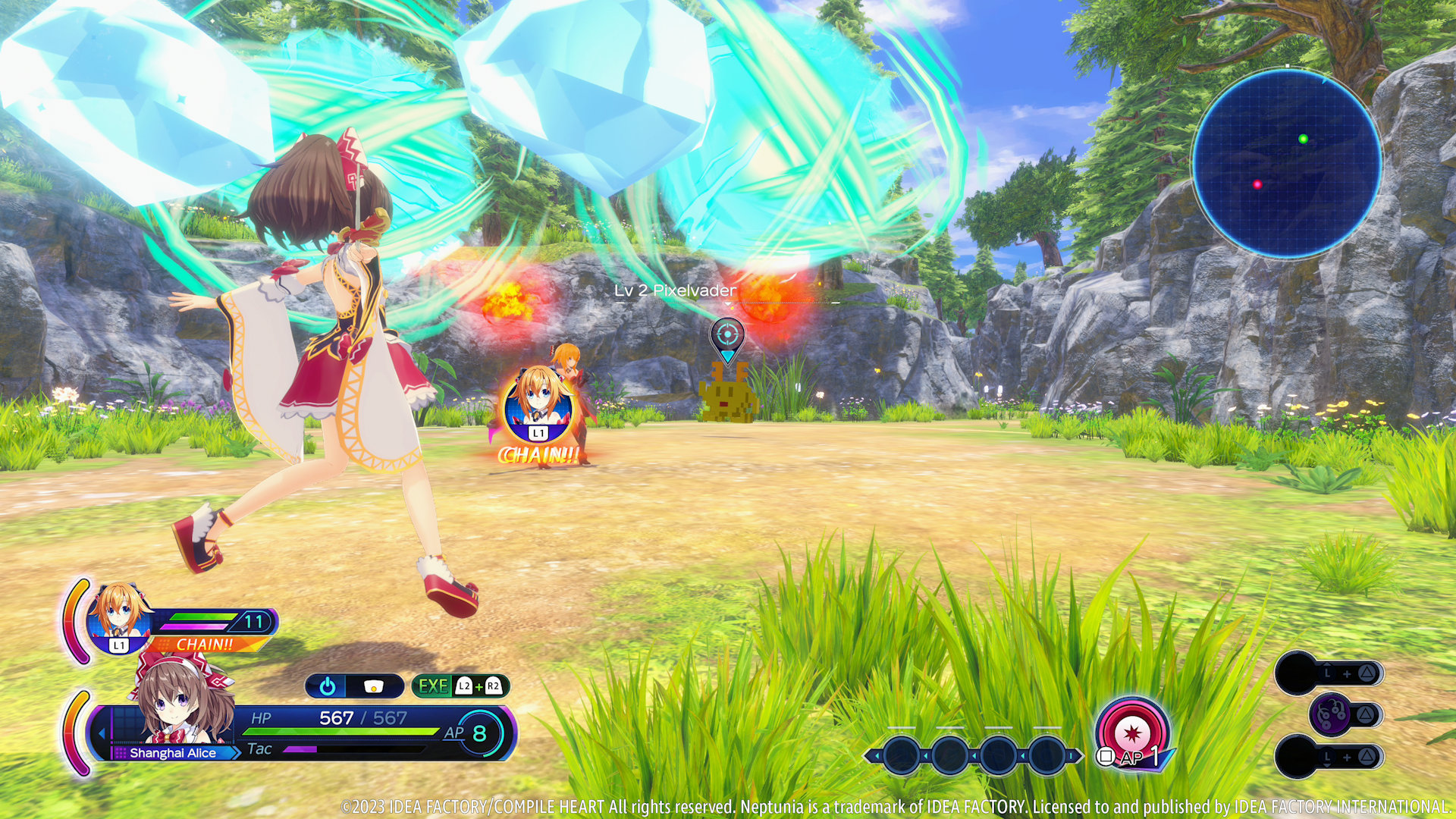 Neptunia: Sisters VS Sisters screenshot 2 for Xbox Series X