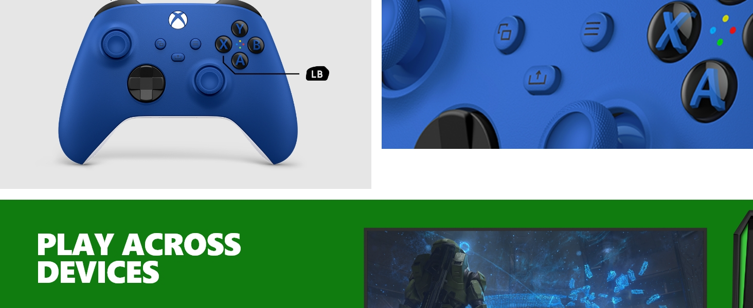 Shock Blue Controller screenshot 4 for Xbox Series X