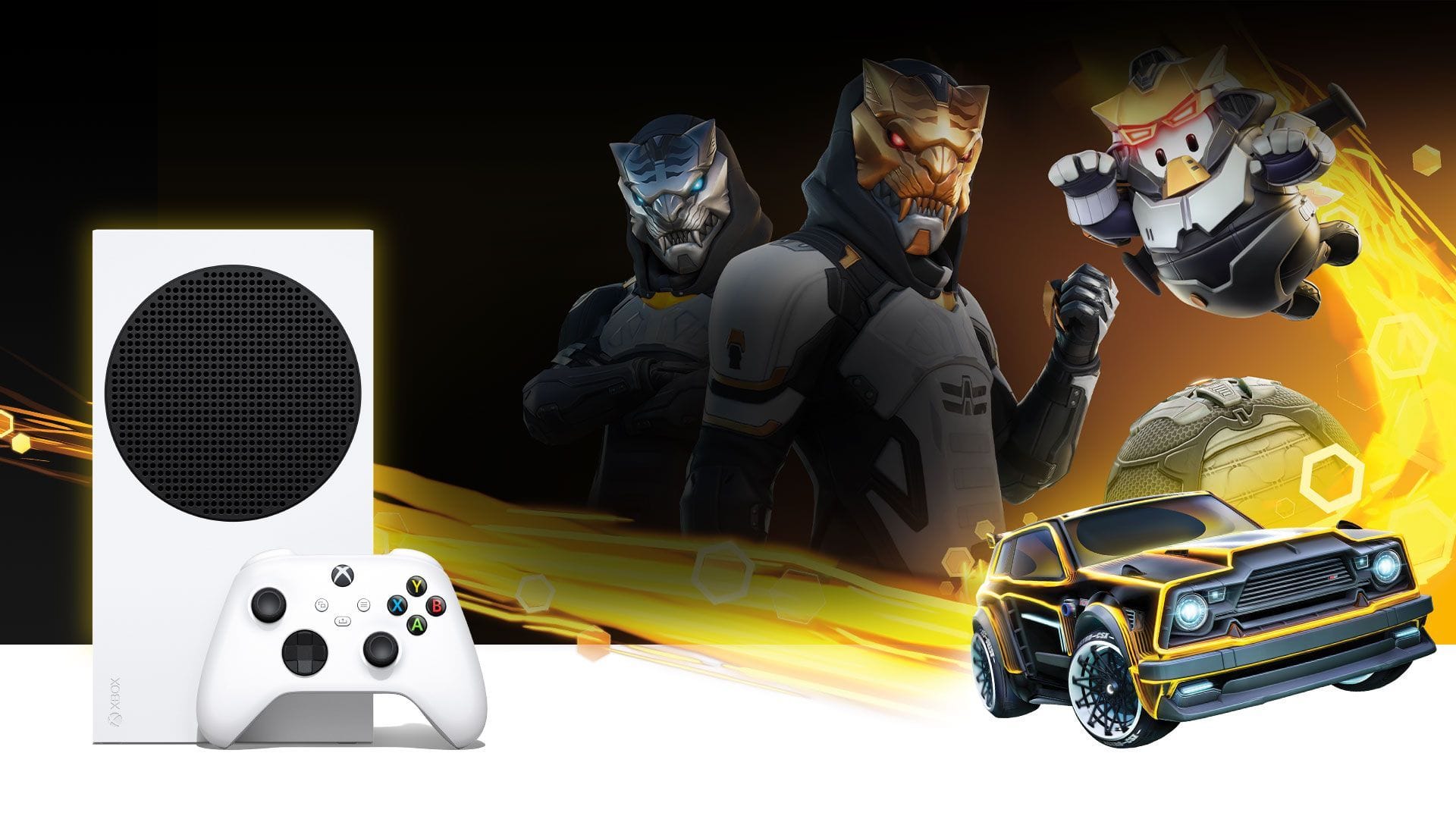 Xbox Series S Fortnite & Rocket League Bundle screenshot 2 for Xbox Series X