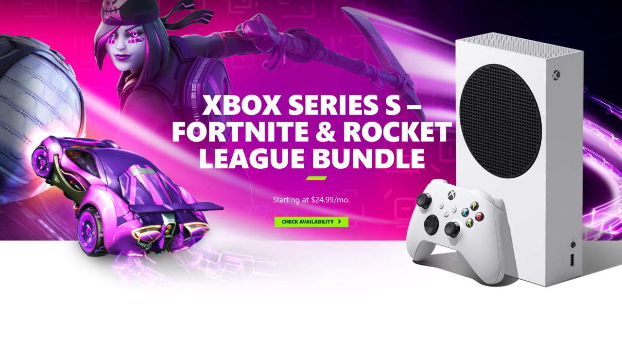 Xbox Series S Fortnite & Rocket League Bundle screenshot 3 for Xbox Series X