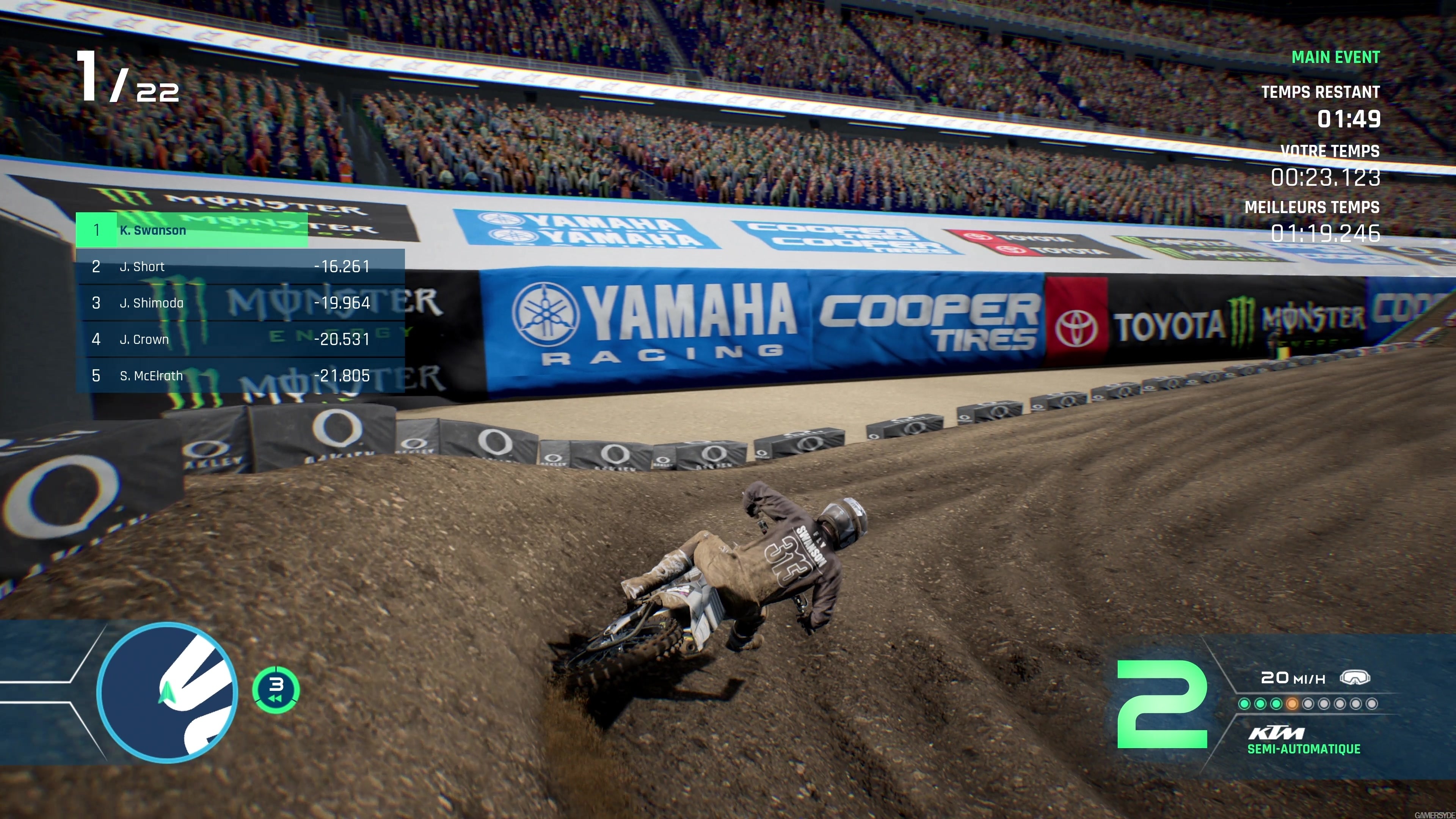 Monster Energy Supercross 5 screenshot 2 for Xbox Series X