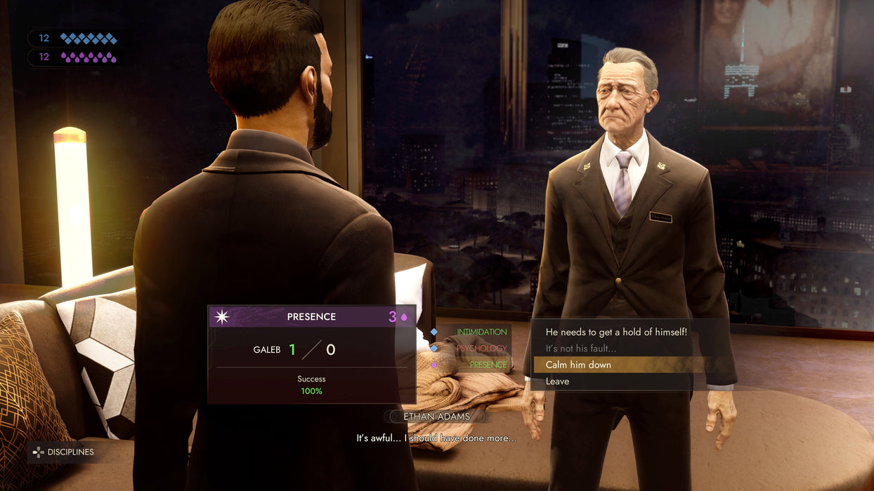Vampire: The Masquerade Swansong screenshot 2 for Xbox Series X