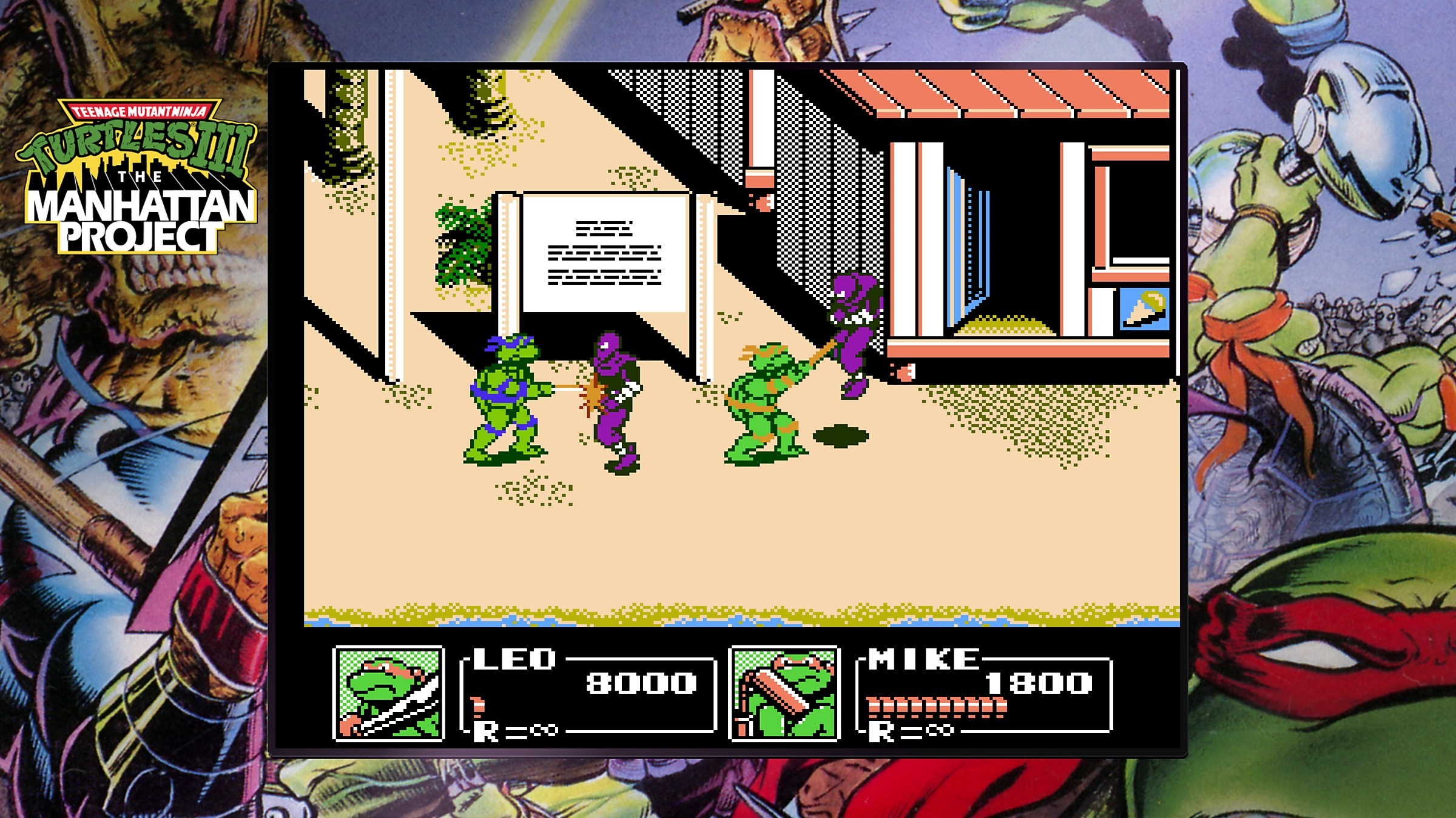 Teenage Mutant Ninja Turtles Cowabunga Collection screenshot 4 for Xbox Series X