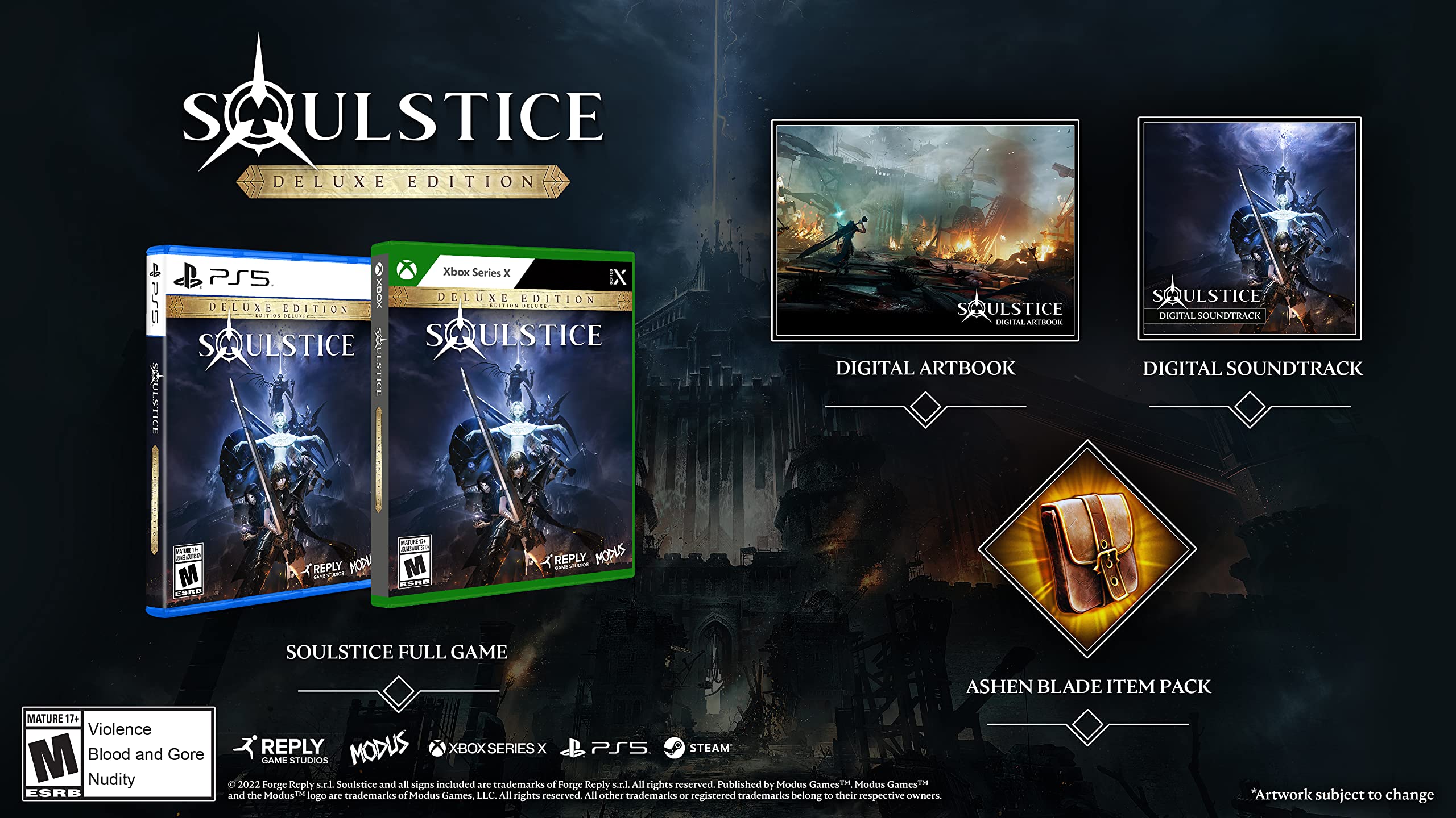 Soulstice Deluxe Edition screenshot 3 for Xbox Series X
