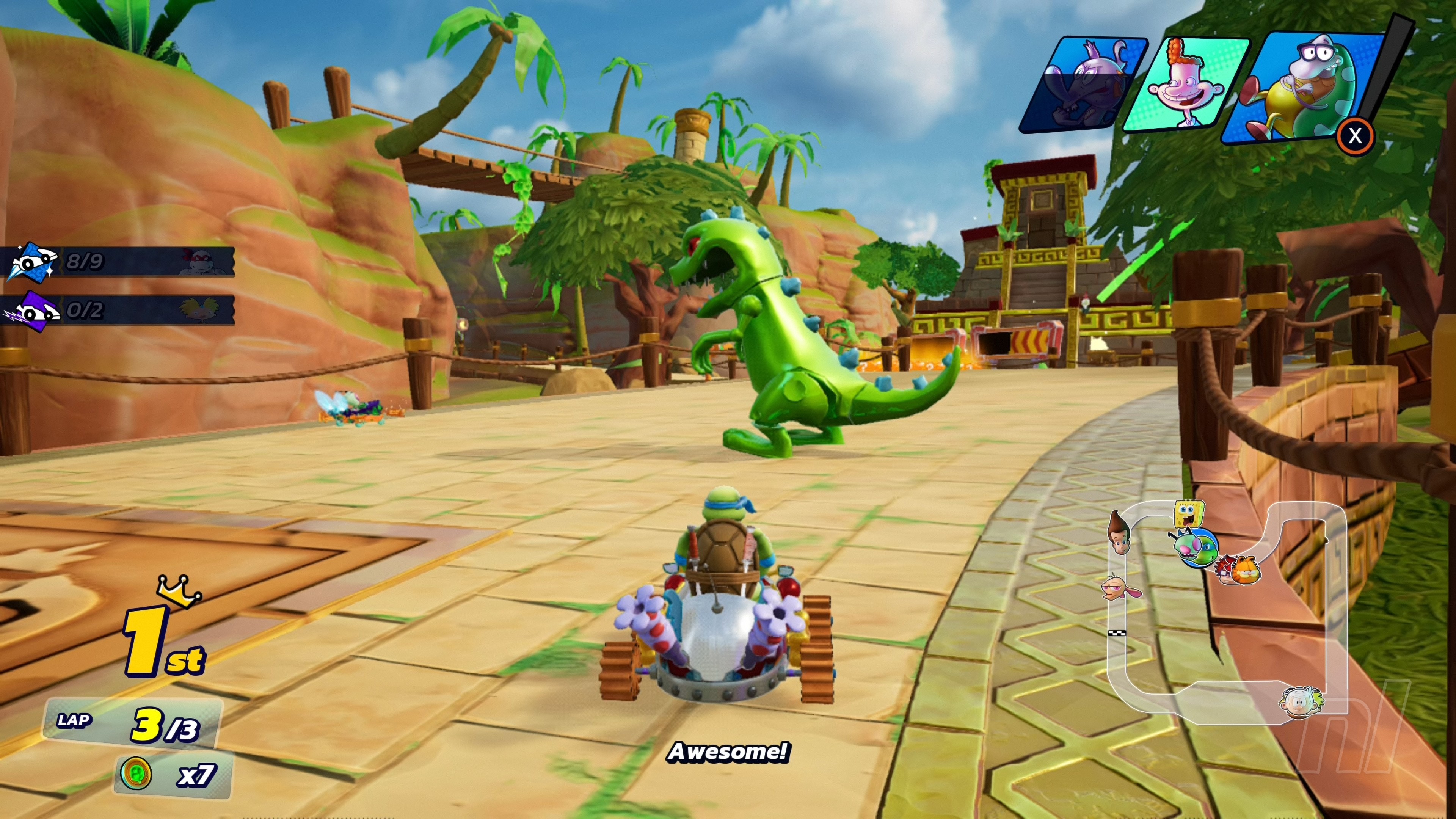 Nickelodeon Kart Racers 3: Slime Speedway screenshot 3 for Xbox Series X