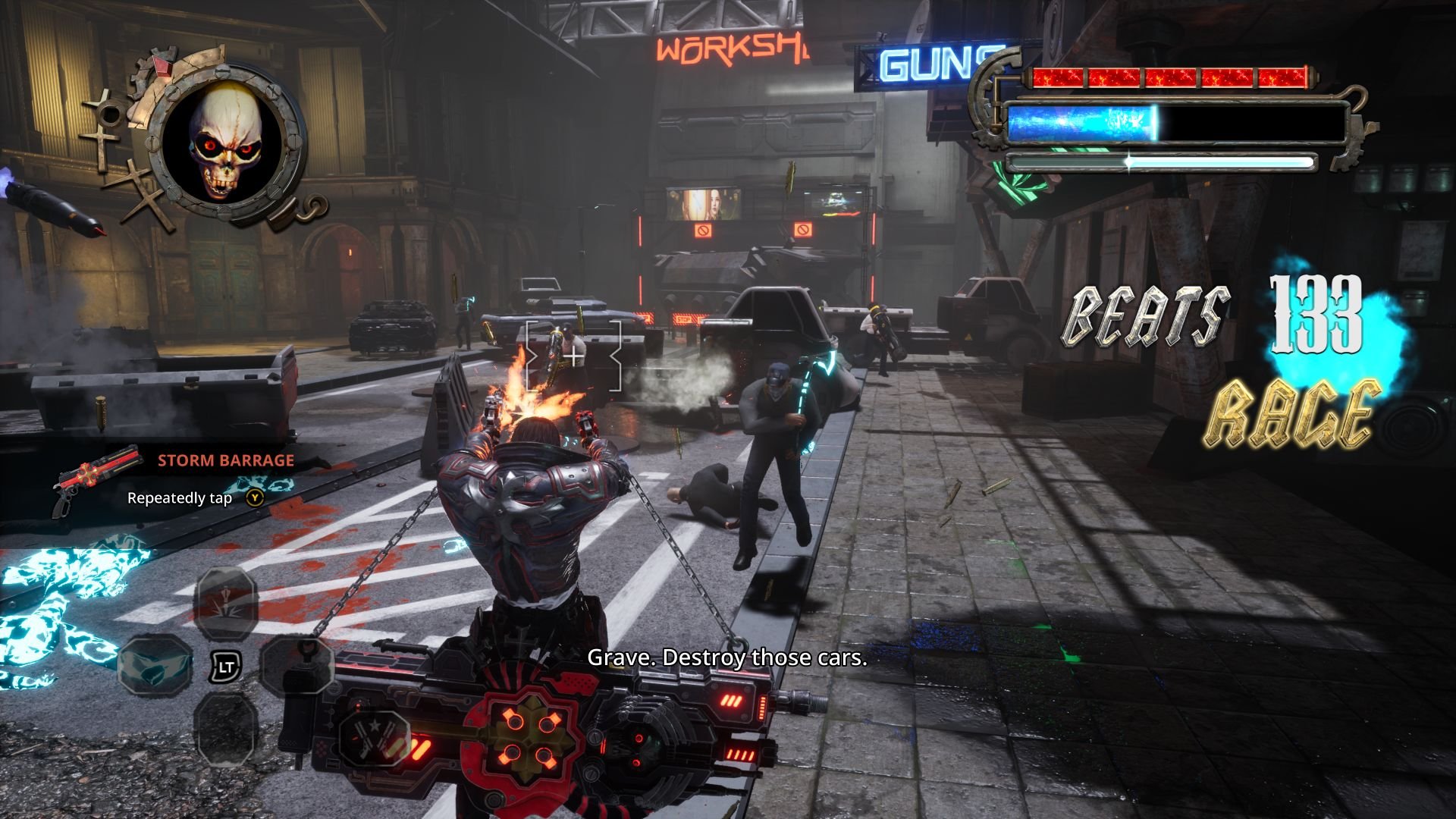 Gungrave Gore screenshot 5 for Xbox Series X