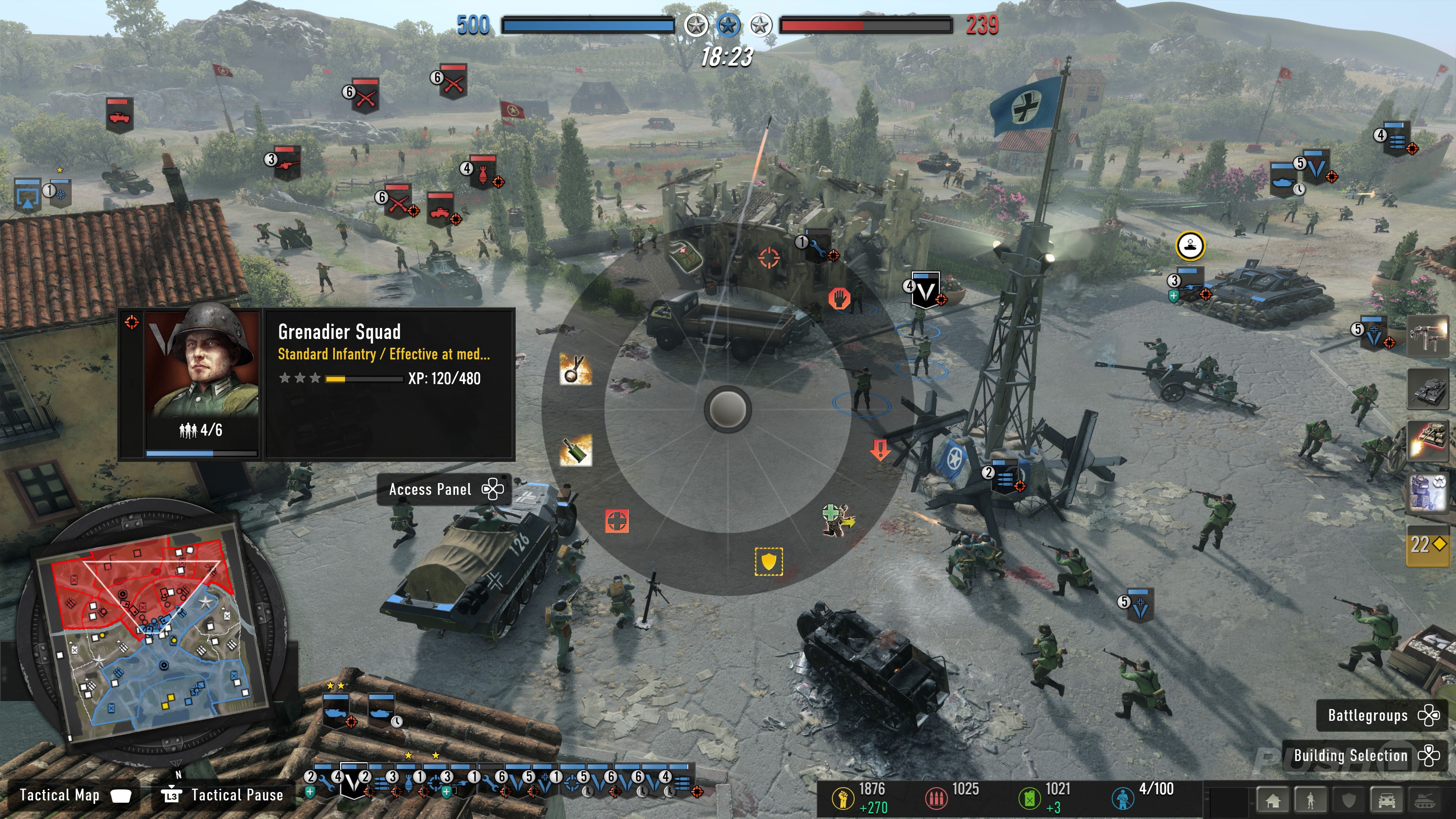 Company of Heroes 3: Console Edition screenshot 2 for Xbox Series X