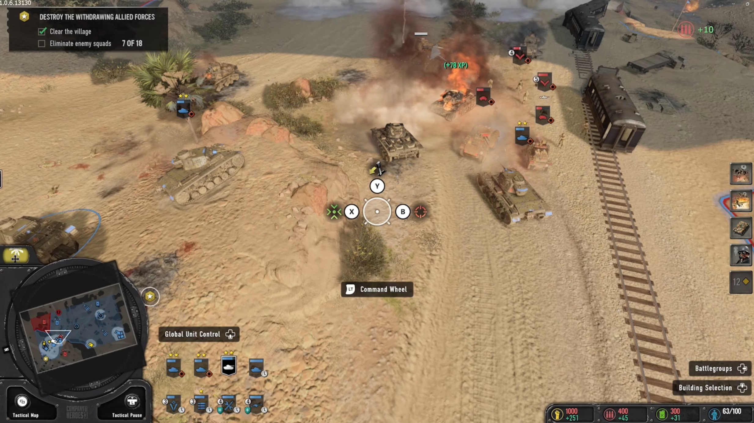 Company of Heroes 3: Console Edition screenshot 3 for Xbox Series X