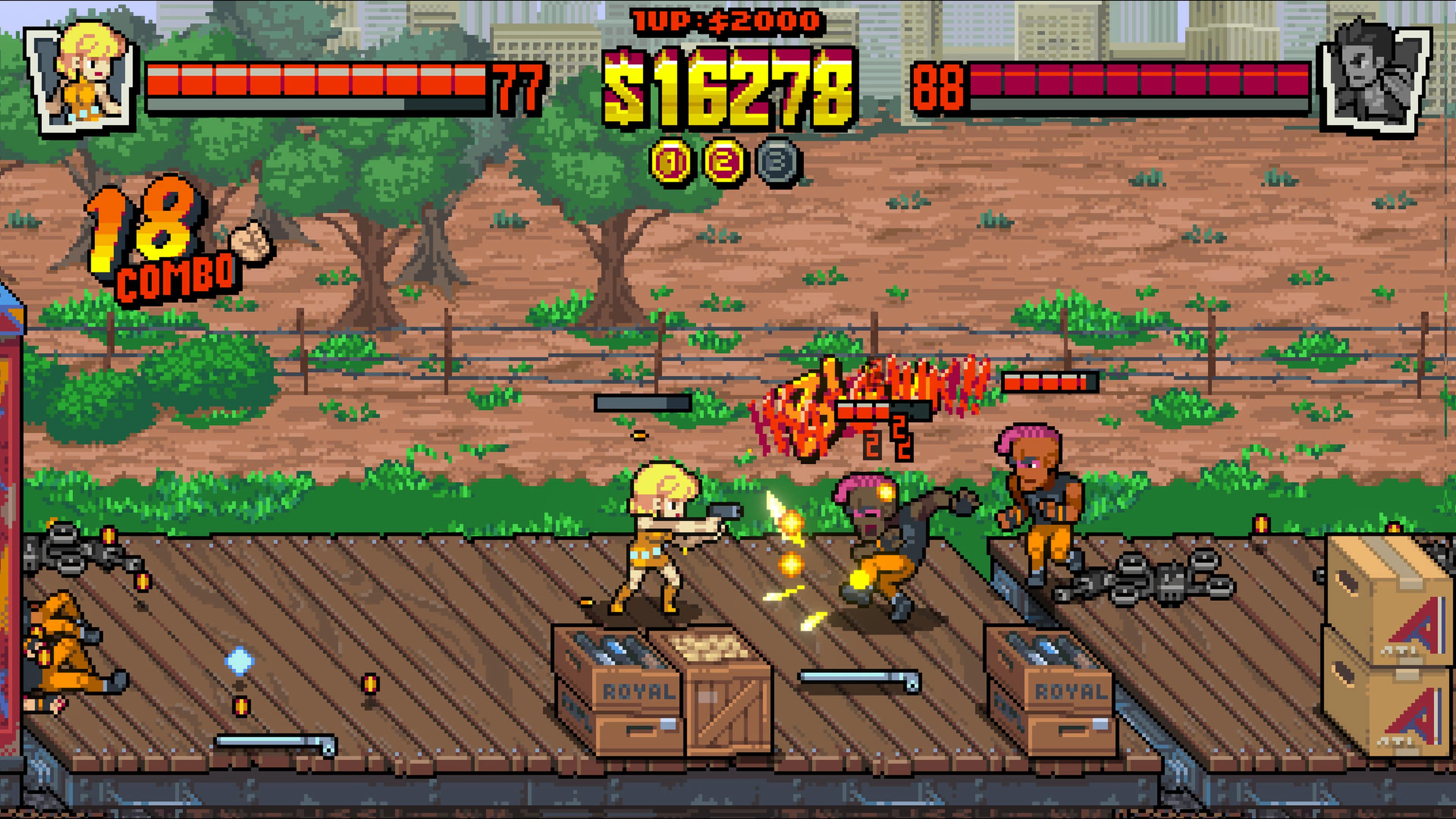 Double Dragon Gaiden: Rise of the Dragons screenshot 6 for Xbox Series X