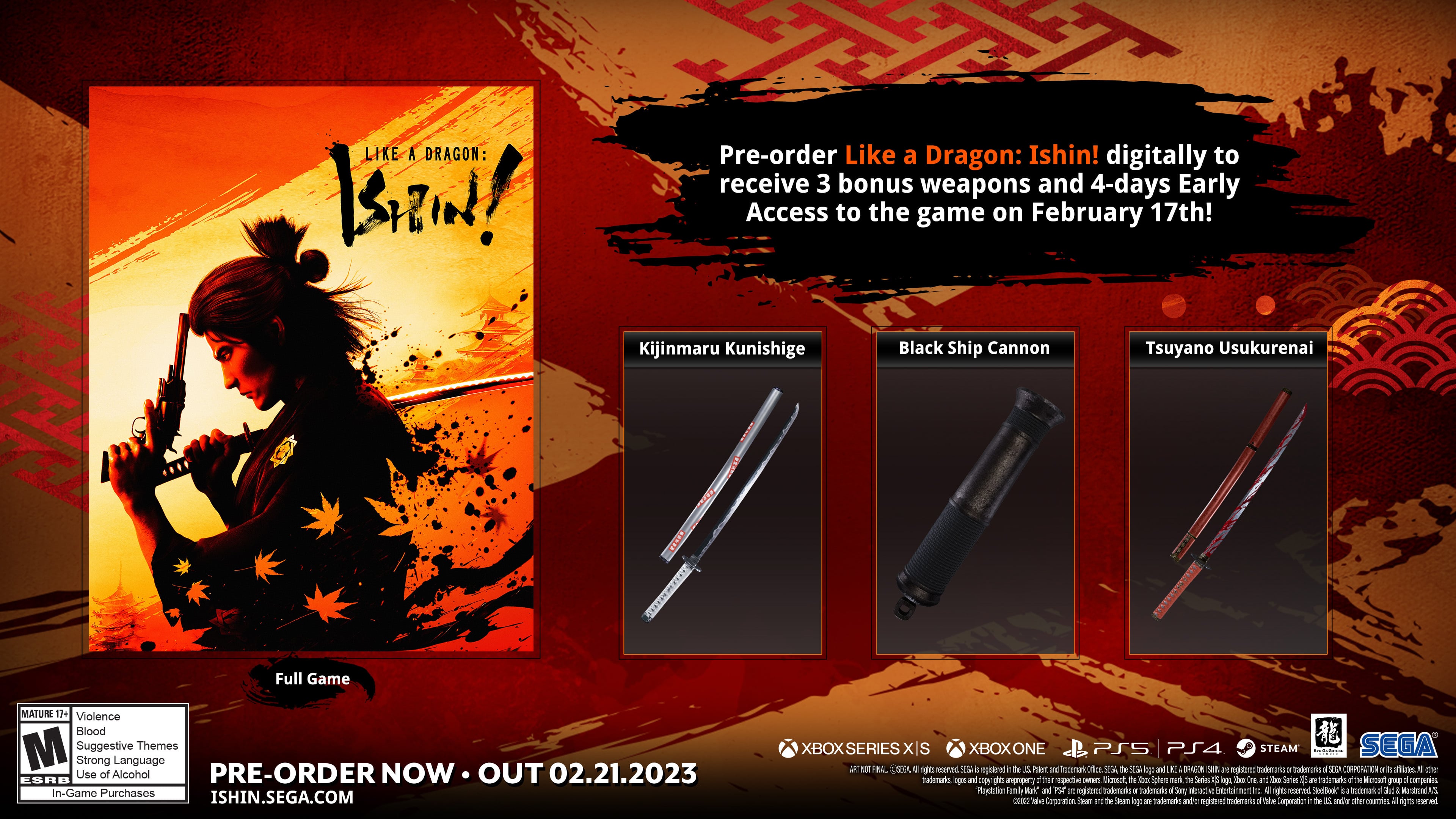 Like a Dragon: Ishin screenshot 3 for Xbox Series X