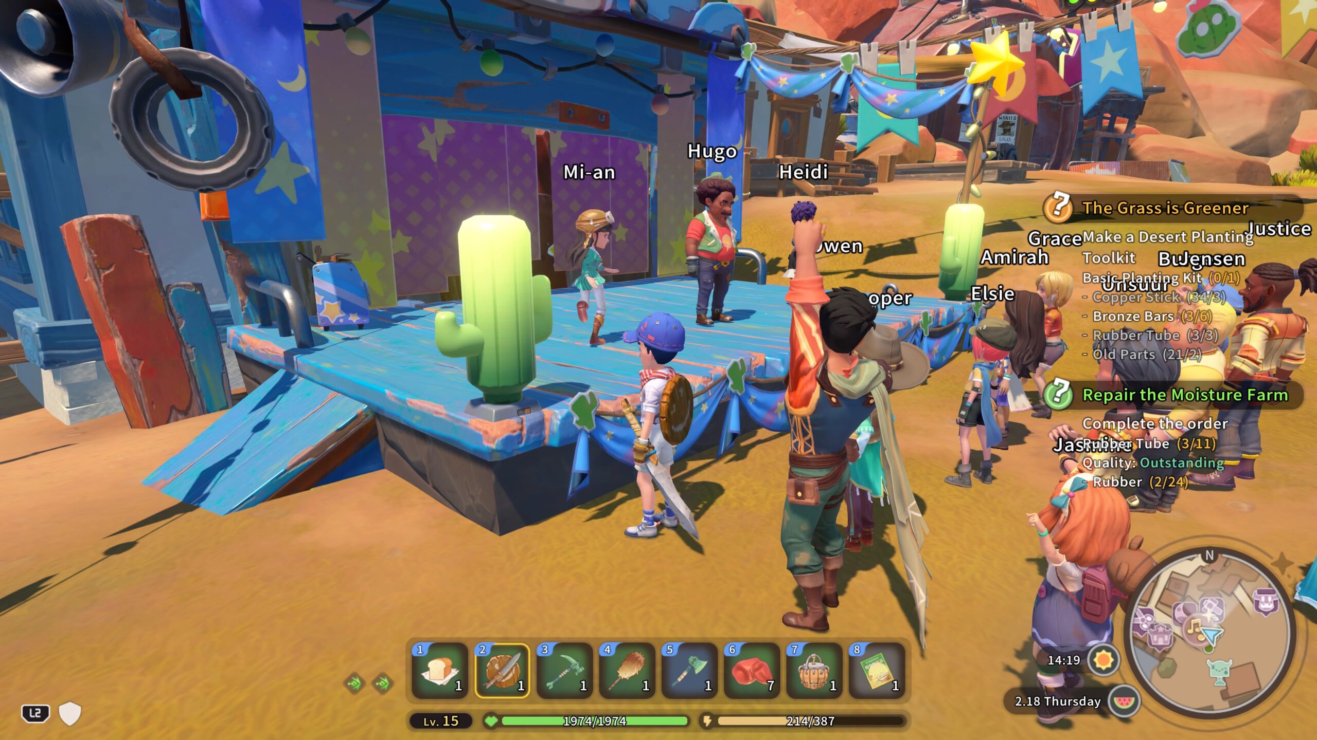 My Time at Sandrock screenshot 2 for Xbox Series X
