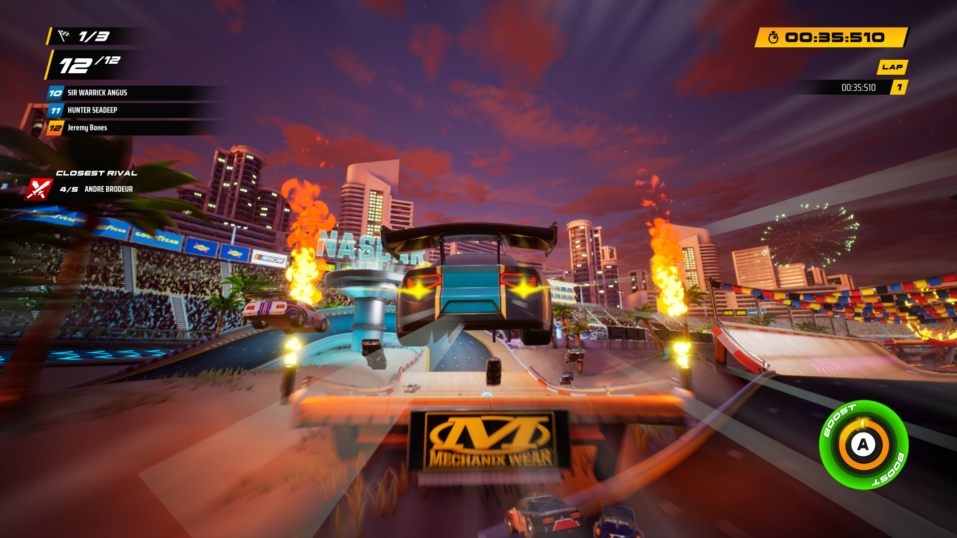 NASCAR Arcade Rush screenshot 2 for Xbox Series X