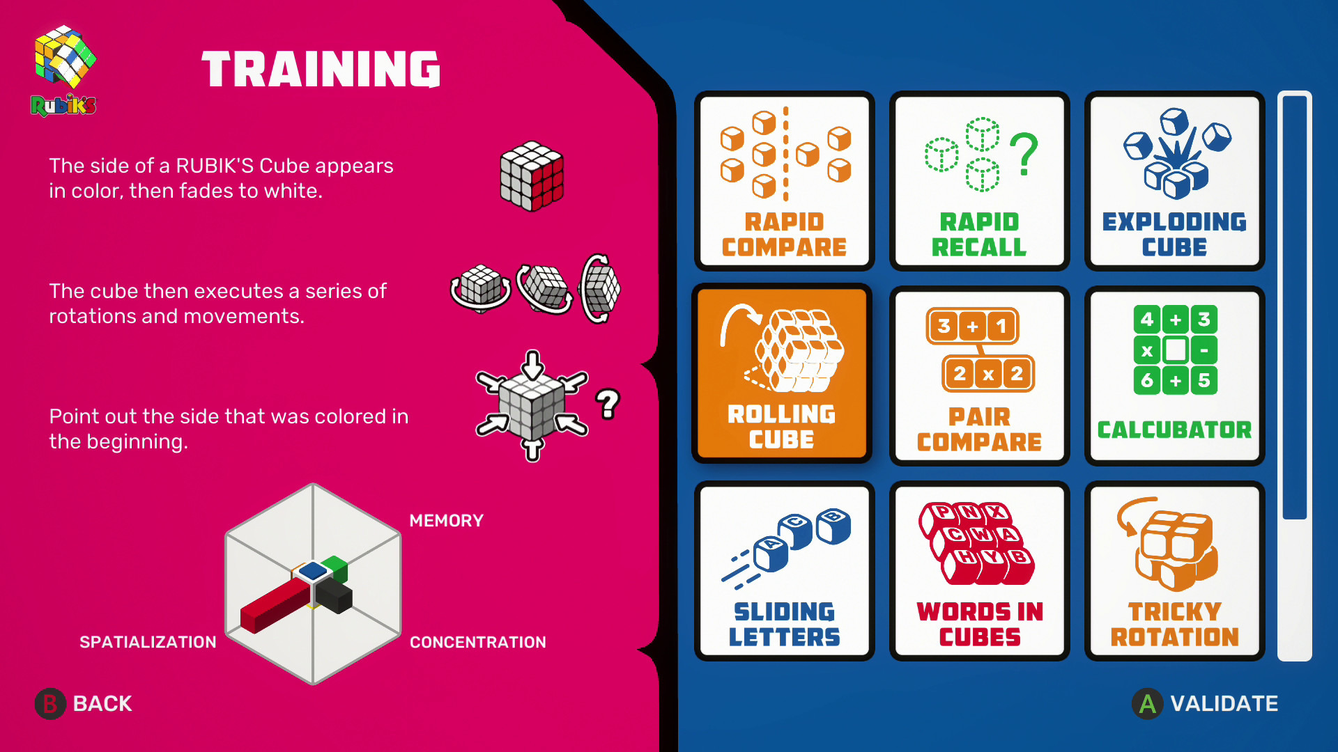 Professor Rubik's Brain Fitness screenshot 7 for Xbox Series X