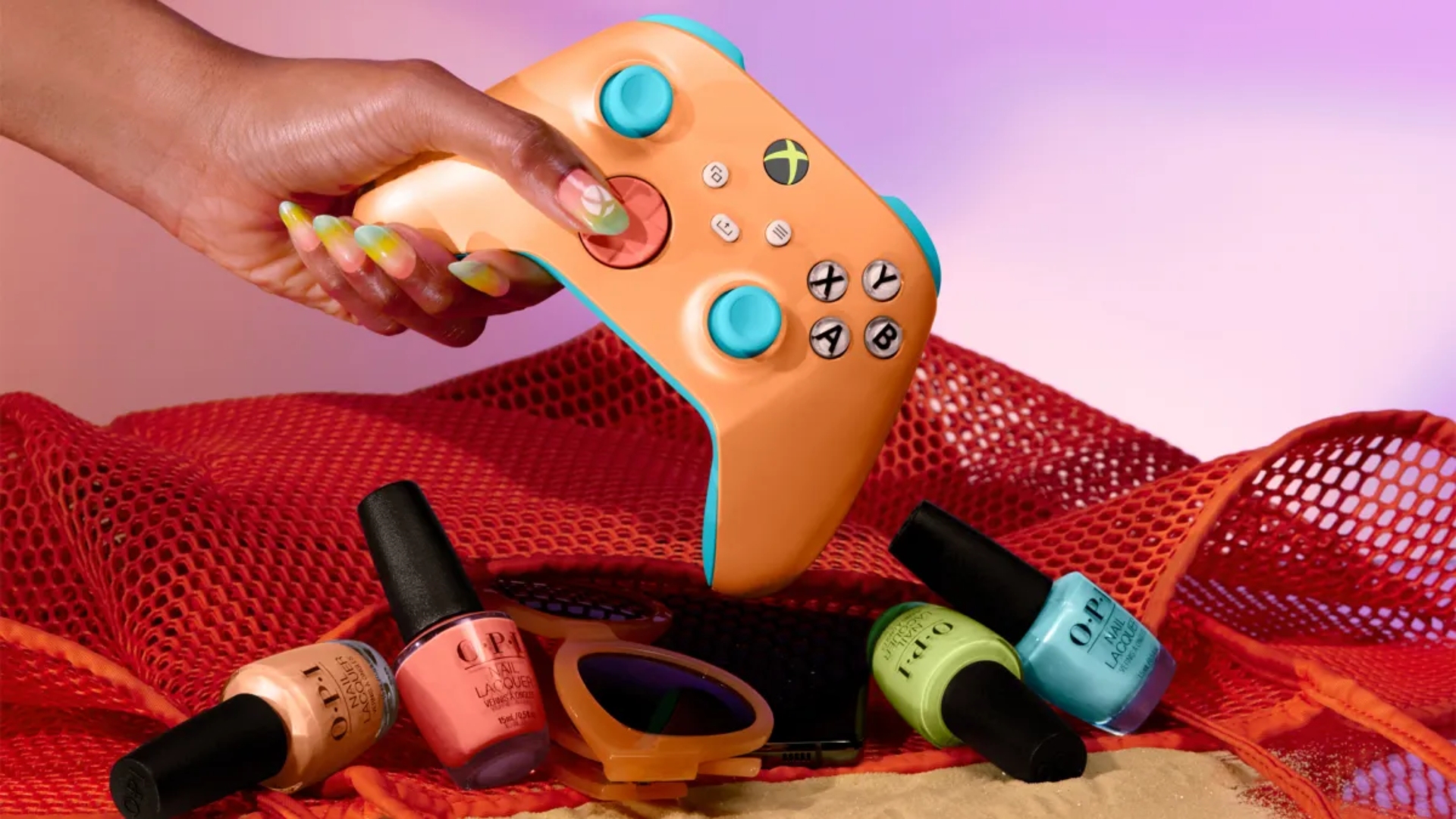 Sunkissed Vibes OPI Special Edition Controller screenshot 2 for Xbox Series X