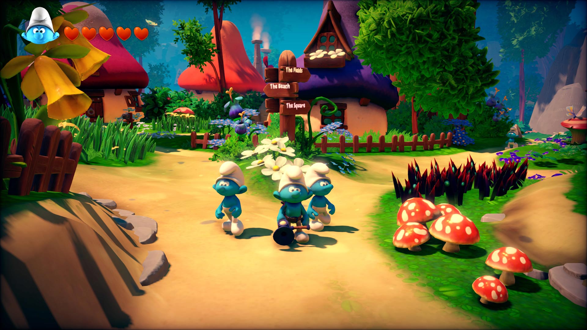 The Smurfs Mission Vileaf screenshot 4 for Xbox Series X