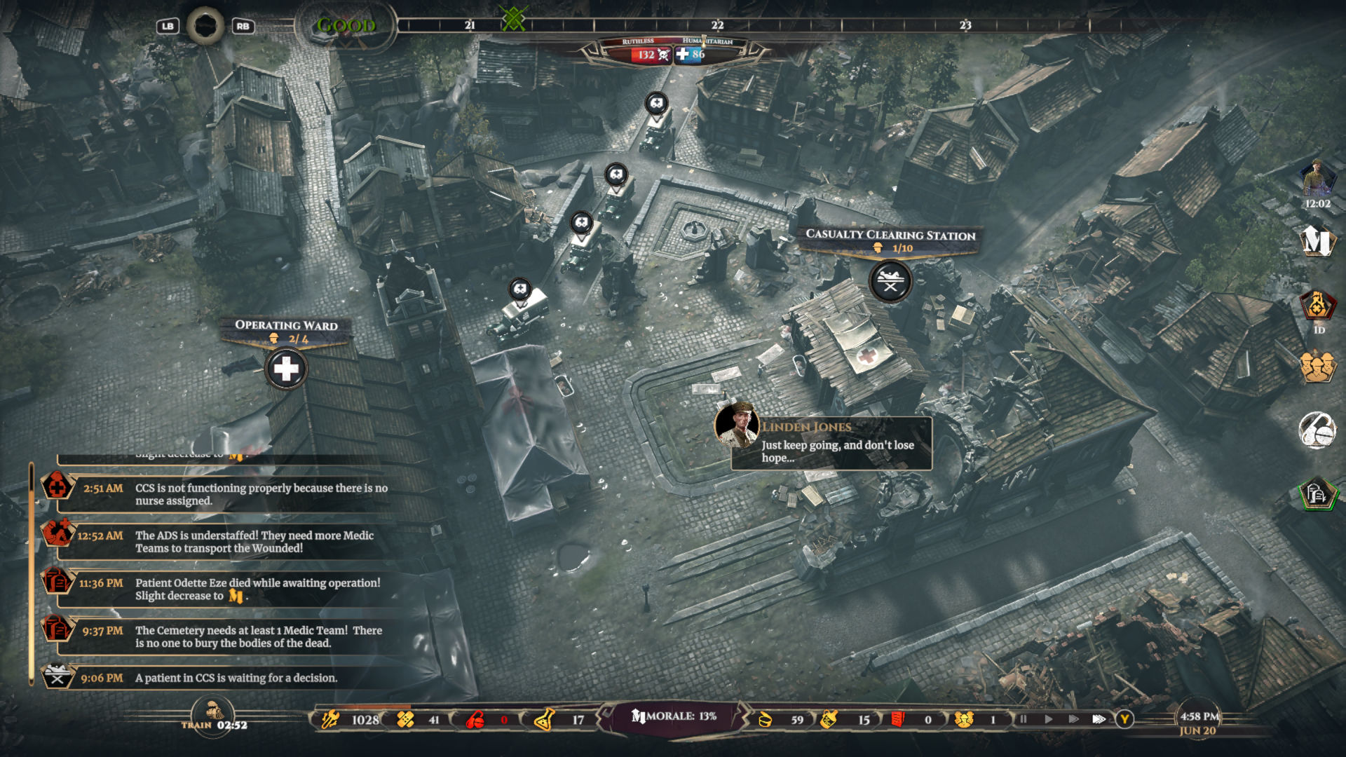 War Hospital screenshot 3 for Xbox Series X