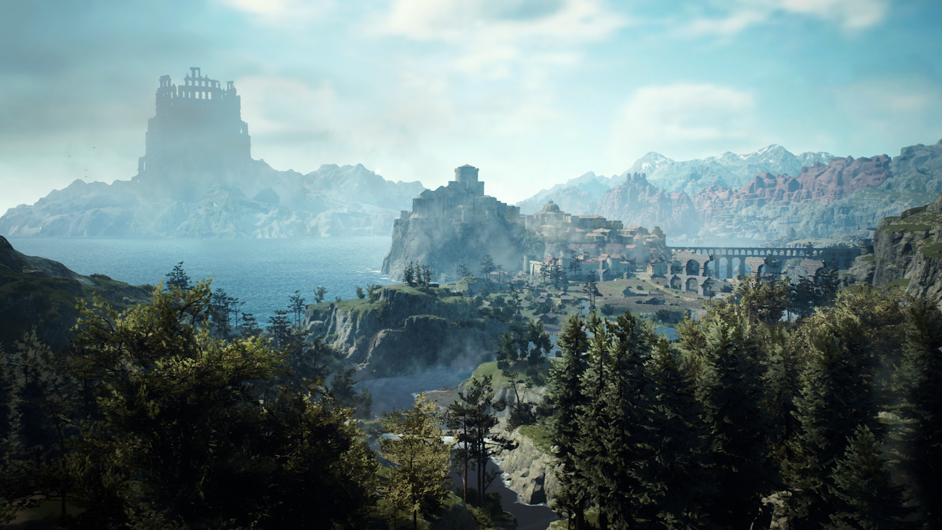 Dragon's Dogma 2 title screen for Xbox Series X