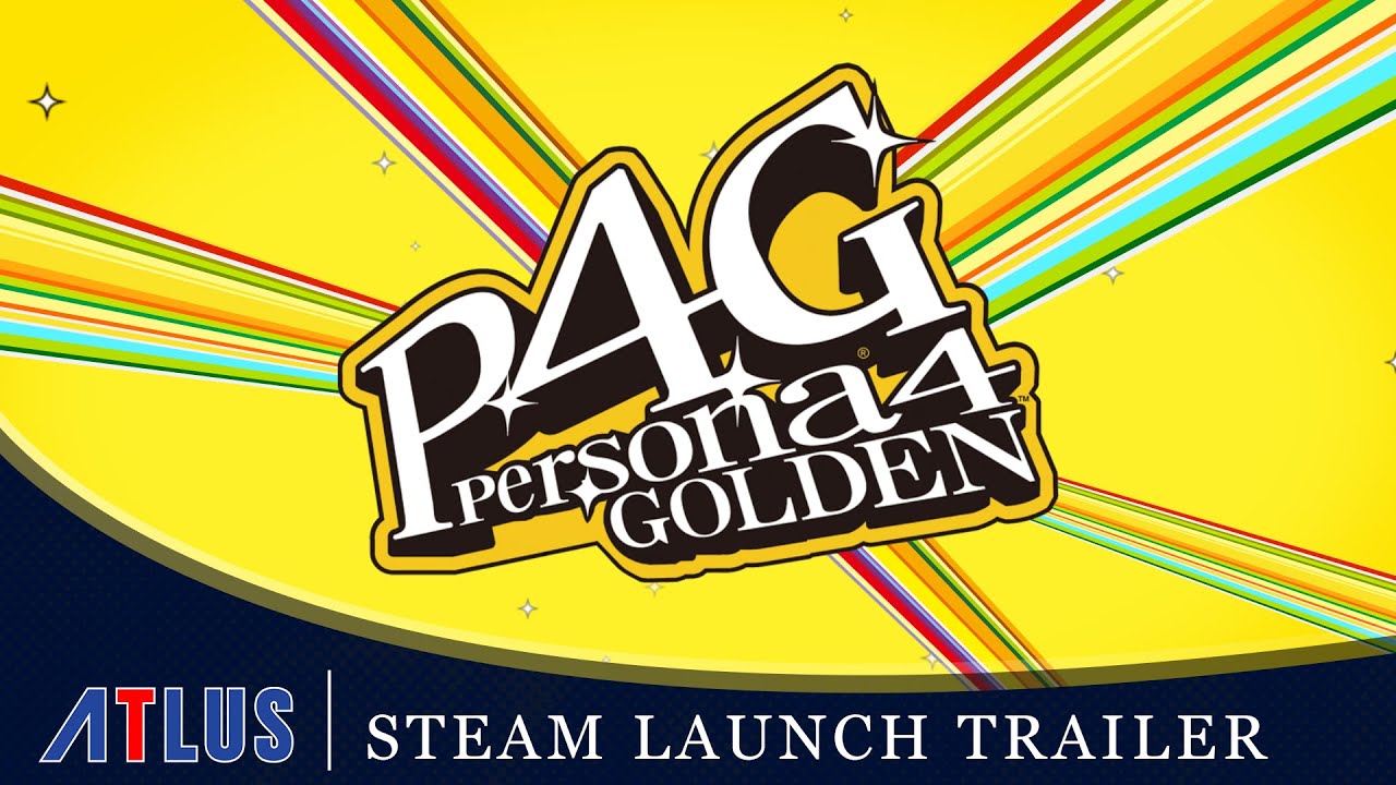Persona 4 Golden title screen for Xbox Series X