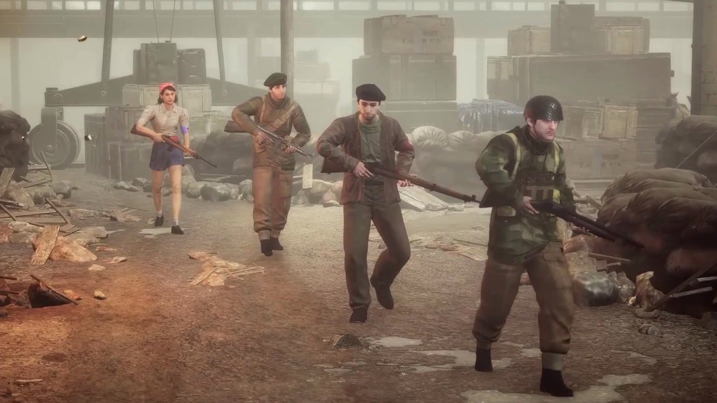 Classified: France '44 title screen for Xbox Series X