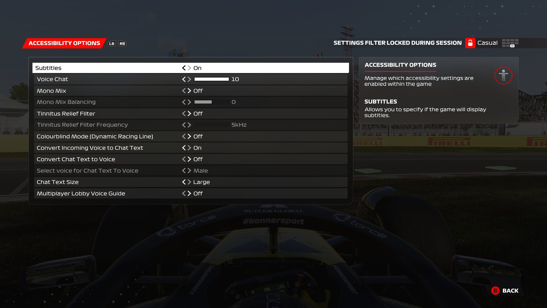 F1 Manager 23 title screen for Xbox Series X