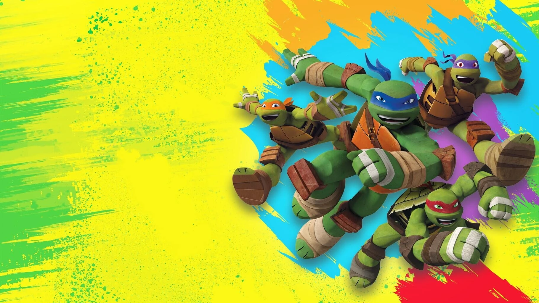 Teenage Mutant Ninja Turtles Arcade: Wrath Of The Mutants title screen for Xbox Series X