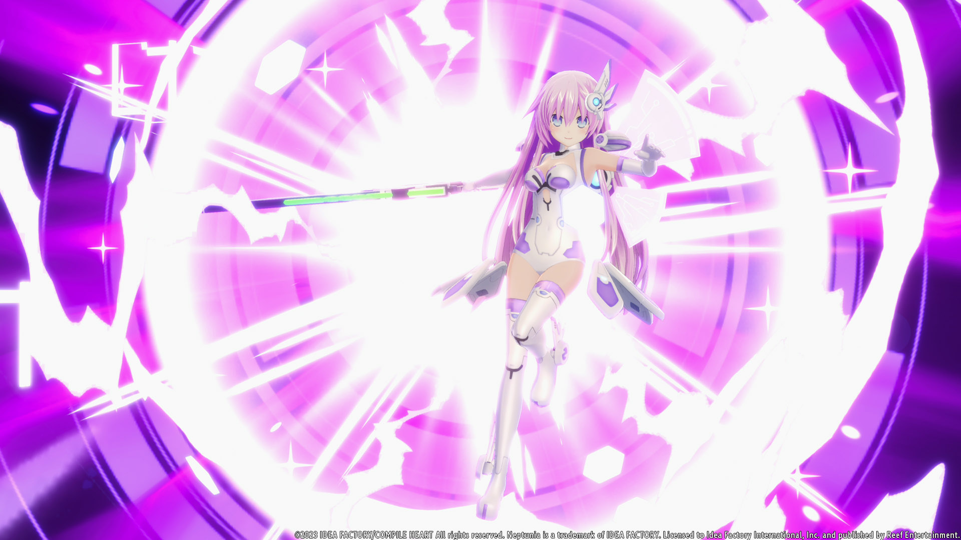 Neptunia: Sisters VS Sisters title screen for Xbox Series X