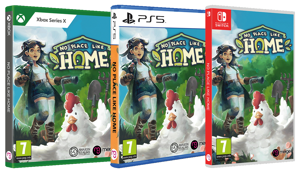 No Place Like Home title screen for Xbox Series X