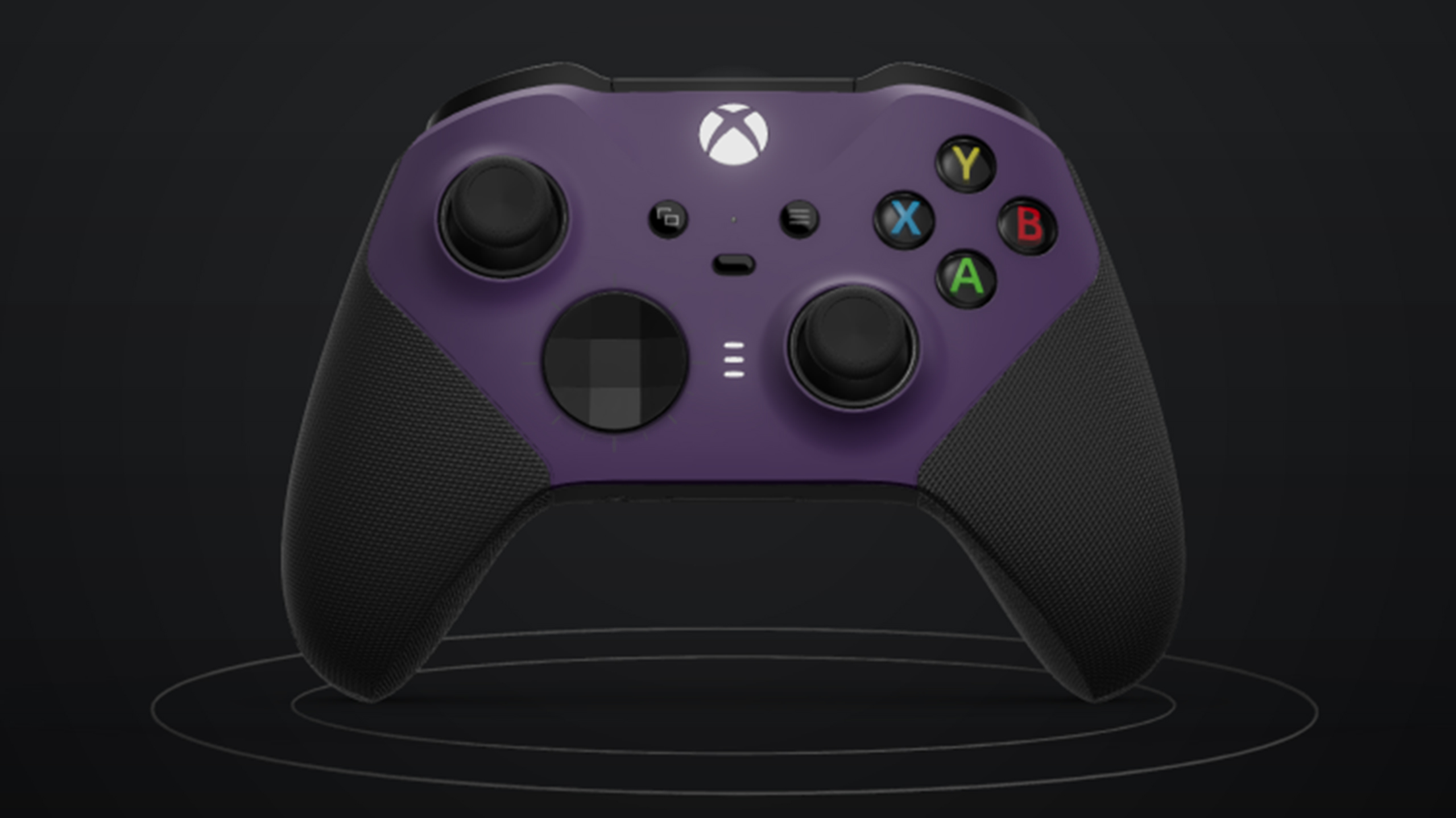 Astral Purple Controller title screen for Xbox Series X