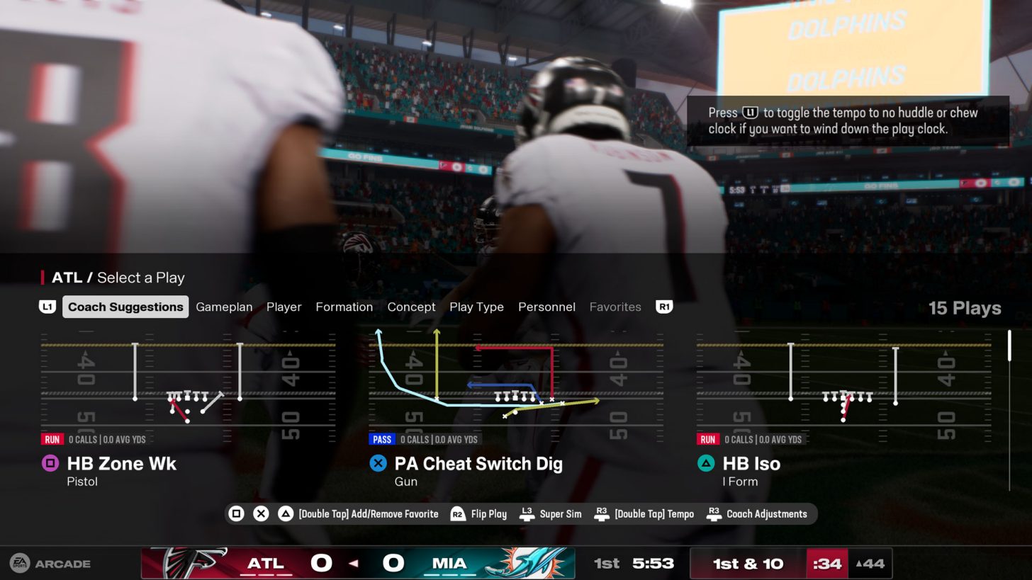 Madden NFL 25 title screen for Xbox Series X